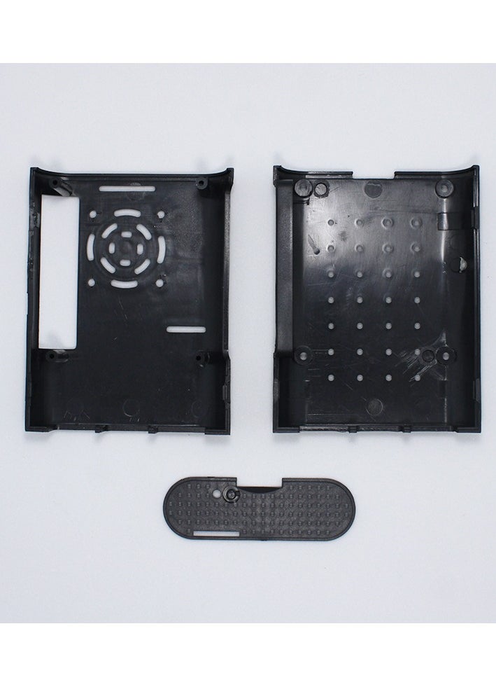 Generic - Raspberry Pi 5 Case with Copper Heatsink Cooling Fan Slim ABS Enclosure Box - Image 1