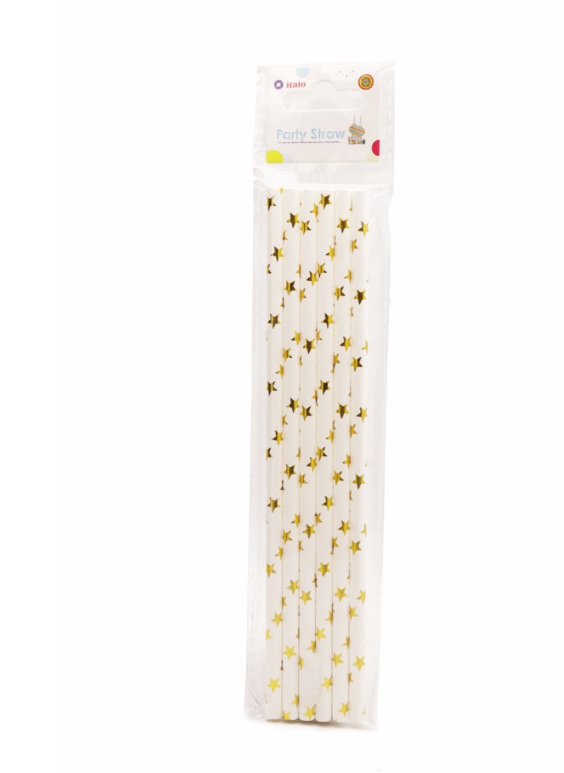 ITALO 6-Piece Party Straw Set  - Image 1