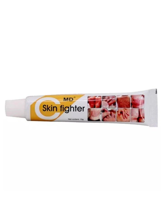 MD Skin Fighter Topical Skin Cream 15g – Effective Antifungal Formula for Treating Itchy, Irritated, Red, and Fungal-Affected Skin – Convenient Cream for Hands, Feet, Body Areas, and Everyday Skin Care - Image 4