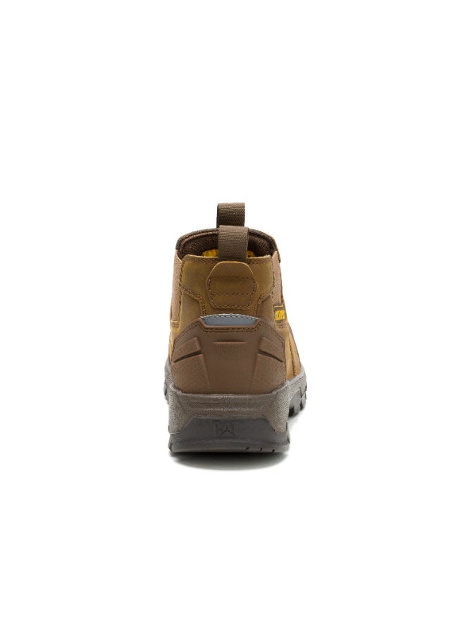 CATERPILLAR CAT Striver XL Chelsea Low S3 Men’s safety shoe in Black. Crazy Horse leather, Steel Toe, Slip Resistant outsole. - Image 5