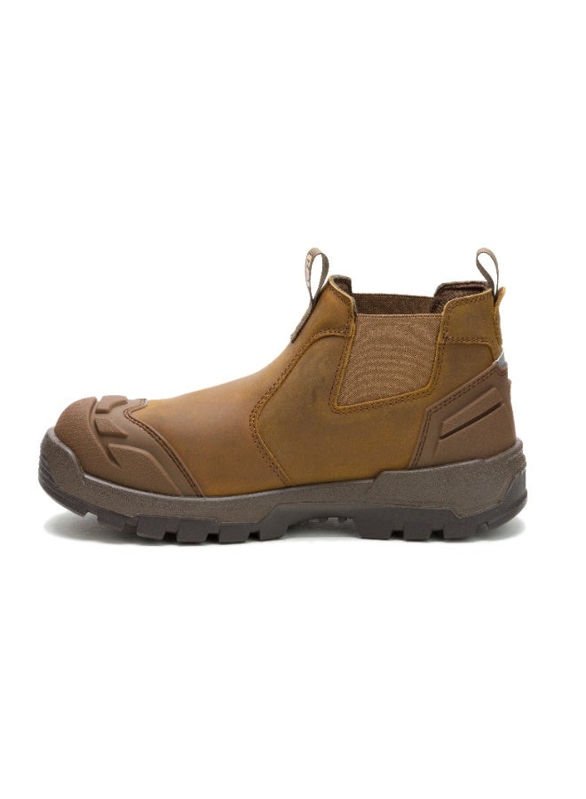CATERPILLAR CAT Striver XL Chelsea Low S3 Men’s safety shoe in Black. Crazy Horse leather, Steel Toe, Slip Resistant outsole. - Image 4