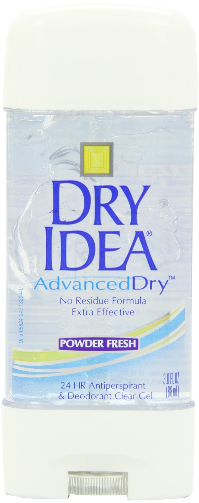 Dry Idea Advanced  Clear Gel AntiPerspirant  Deodorant Powder Fresh 3Ounce Tube Pack of 6