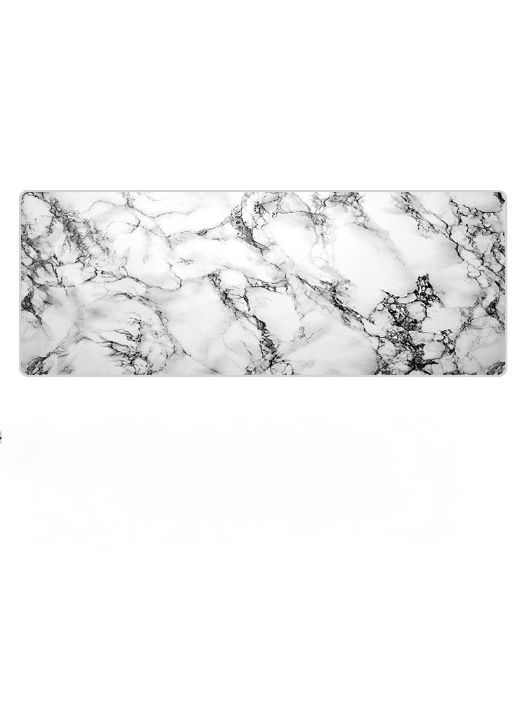 Loquat Printed Pattern Extended Gaming Mouse Pad Large Mat Desk Pad Stitched Edges Mousepad Long Mouse Pad And Non-Slip Rubber Base Mice Pad 800X300X4mm - Image 1