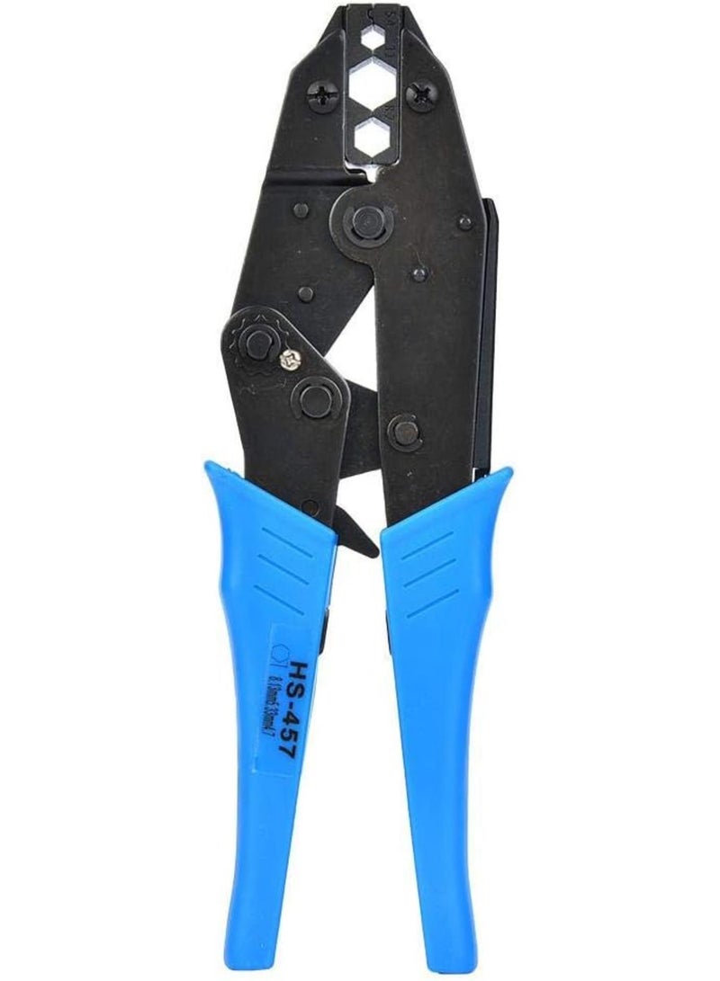 GGOOT HS-457 Ratchet Crimp Pliers BNC/TNC Coaxial Cable Crimping Tool 11,8.2,5.4mm² RG6 RG58 Terminals Crimping Plier Hand Hardware Tool  - Image 1