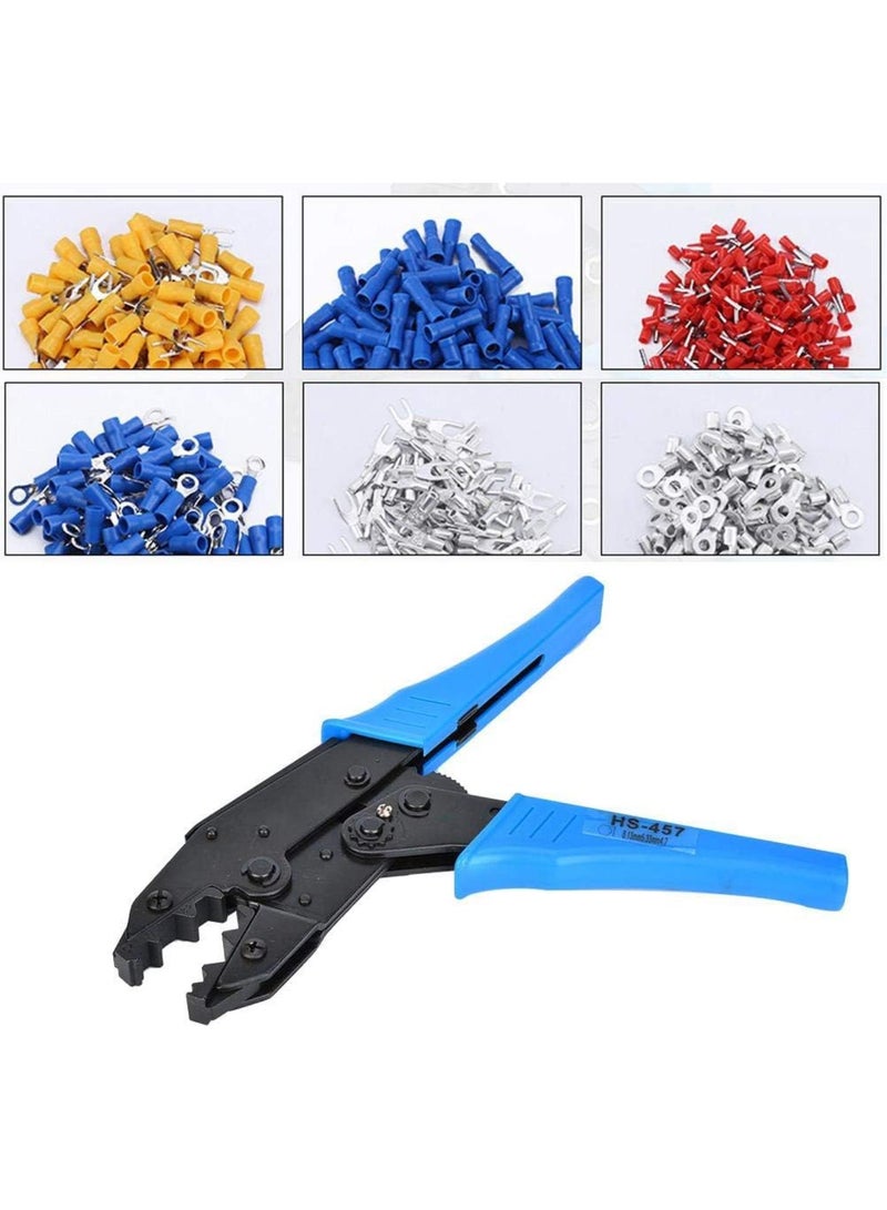 GGOOT HS-457 Ratchet Crimp Pliers BNC/TNC Coaxial Cable Crimping Tool 11,8.2,5.4mm² RG6 RG58 Terminals Crimping Plier Hand Hardware Tool  - Image 2