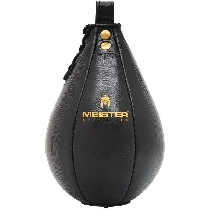 Meister حقيبة سرعة ماستر سبييد كيلز الجلدية مع جيب لاتكس خفيف الوزن - أسود، متوسط 9.5" x 6" - Image 2
