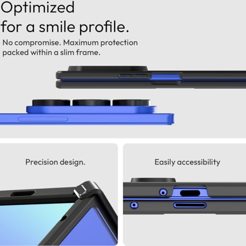 KAPAVER MAG-X Back Cover Case Compatible with MagSafe, Magnetic Case for Galaxy Z Fold 7 (Hinge) (Black) - Image 5