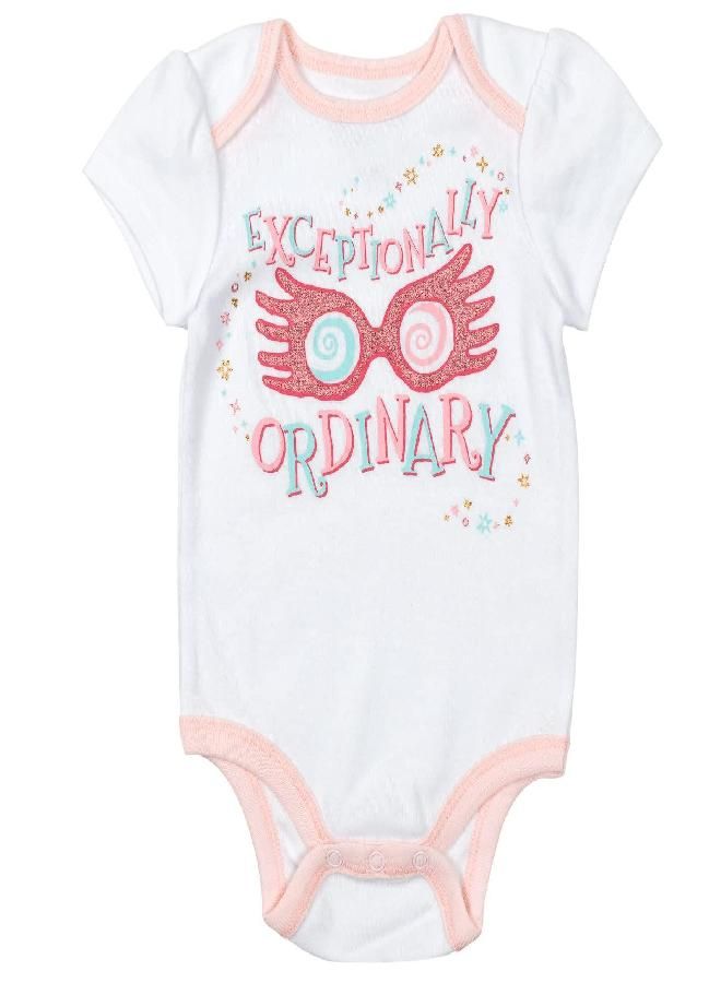 Harry Potter Harry Potter Hogwarts Baby Girls 5 Pack Short Sleeve Bodysuit 18 Months  - Image 3