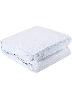 Shielded mattress with insulating material Protective against liquid and dust Color White Width 120 Length 195 tested at maximum temperature