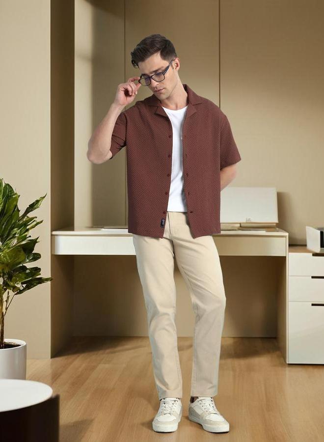 دينيس لينغو قميص بياقة كوبان بقصة مريحة - Image 1