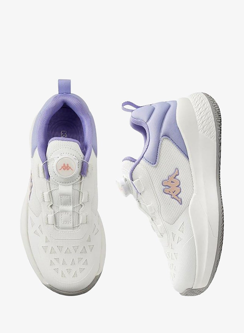 Kappa Girls' Rotating Buckle Padel Shoes with Pull Tab - Image 1