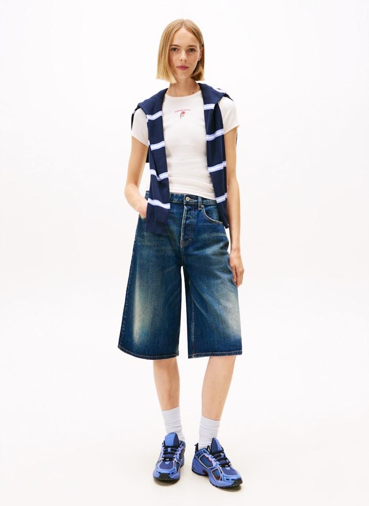 TOMMY JEANS Graphic Crew Neck T-Shirt - Image 4