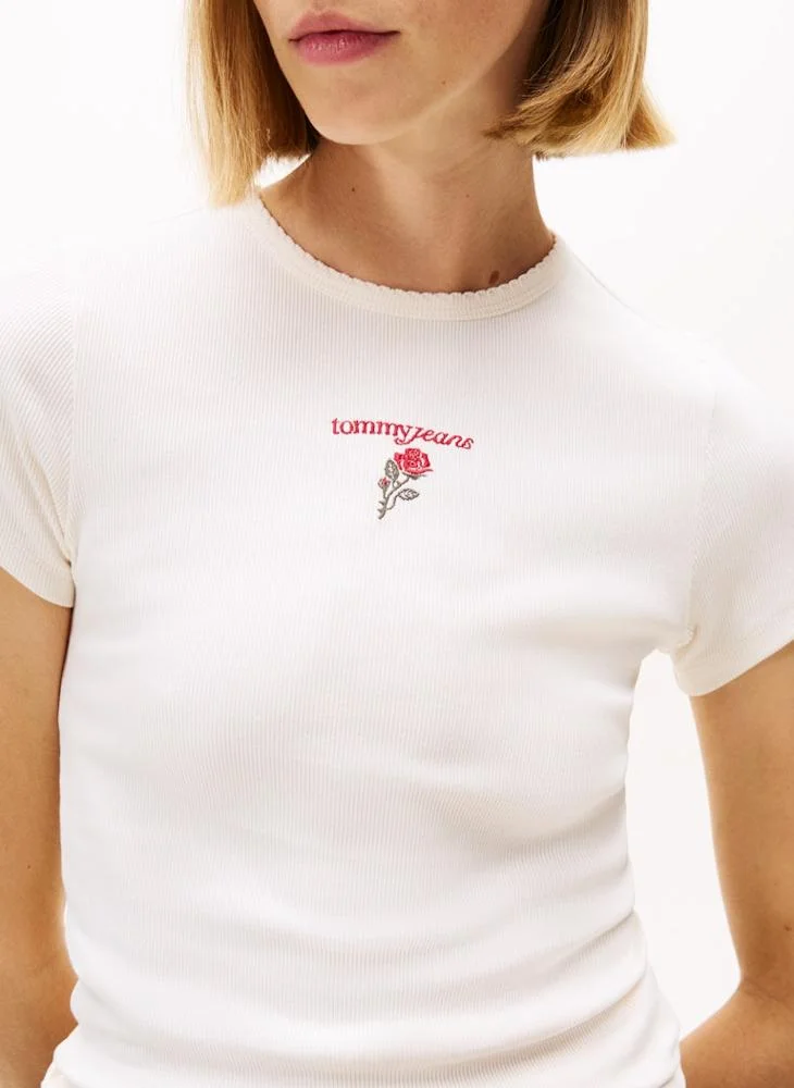 TOMMY JEANS Graphic Crew Neck T-Shirt