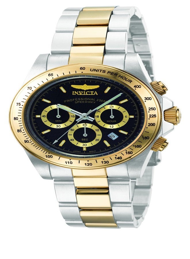 Invicta Men's Quartz Watch, Chronograph Display and Stainless Steel Strap 9224