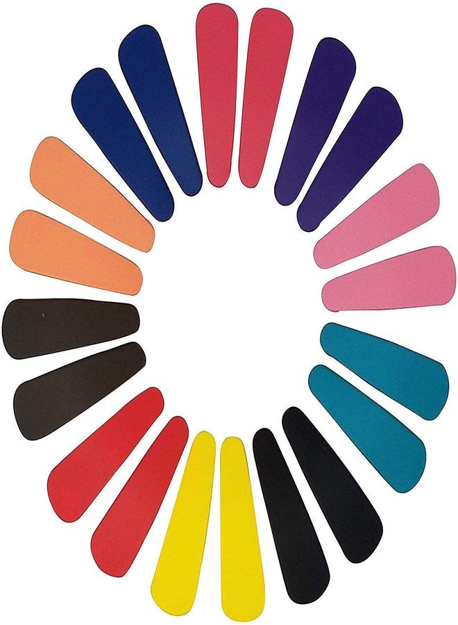 Drishti® Plastic Hair Tic Tacs Hair Clips For Girls Multicolor 10 pcs Set of 5 (Smae Design) - Image 2