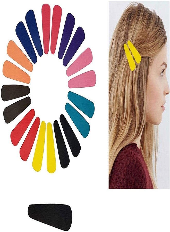 Drishti® Plastic Hair Tic Tacs Hair Clips For Girls Multicolor 10 pcs Set of 5 (Smae Design) - Image 3