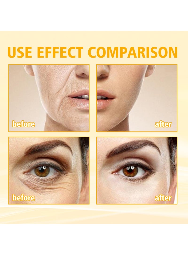 EELHOE Ginseng And Niacinamide Anti-Wrinkle Essence, Ginseng Anti Ageing Serum For Women, Fade The Eyes Of Fine Lines And Lines, Tighten The Face, Moisturize The Skin Essence 100ml - Image 4