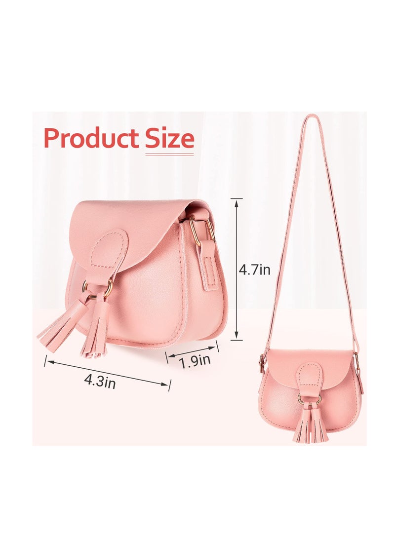 SYOSI - Toddler Crossbody Purse, Girls Summer Crossbody Mini Shoulder Bag, Children's Satchel Bag, Crossbody Bag for Kids, Cell Phone Purse Handbag Girls Shoulder Wallet Purse Adjustable Strap - Image 1