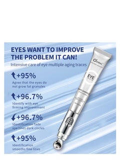 OCHEAL Electric Eye Cream Silver Eye Cream Moisturizing Eye Cream Diminish Dark Circles Diminish Fine Lines  - Image 1