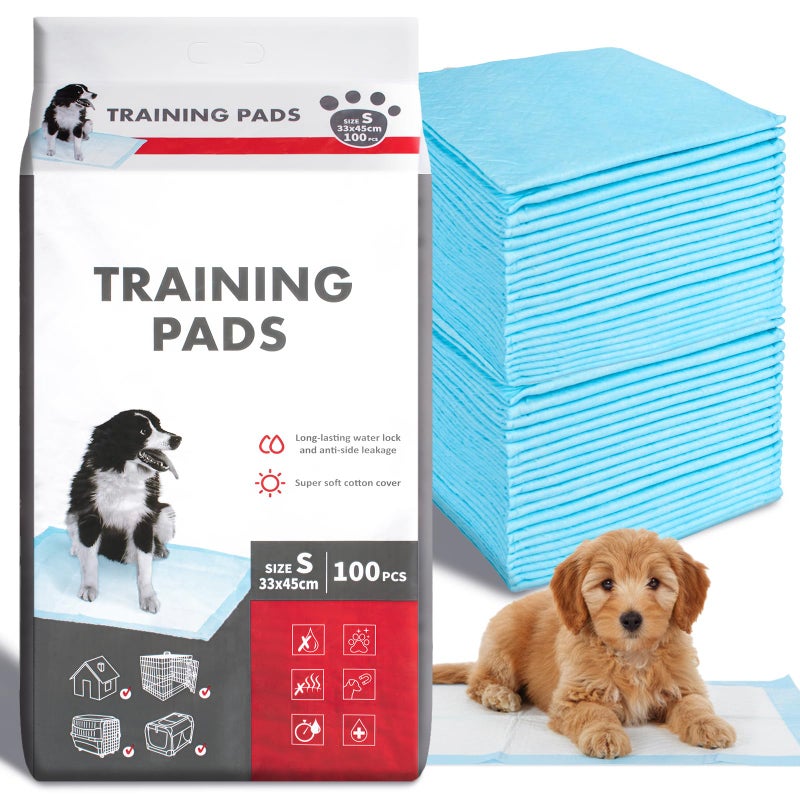 Coldcool 100Pcs Pee Pad Dog 13  18 inche Small pet Changing pad Puppy Potty Training Pet Pads Super Absorbent  LeakFree Potty Pads for Dogs - Image 3