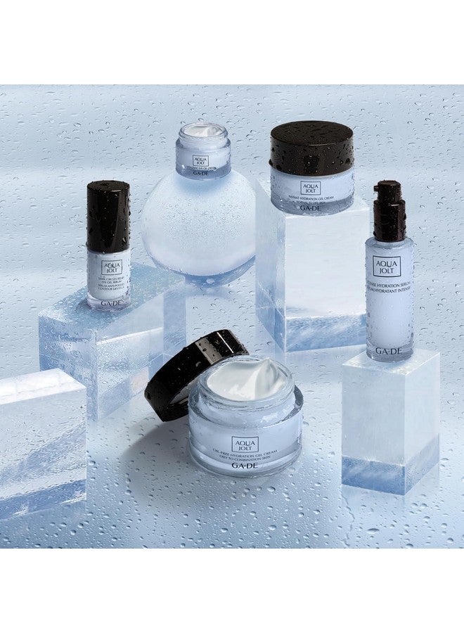 GA-DE Aqua Jolt Dark Circles Relief Eye Gel Serum Anti Aging Eye Cream For Puffiness And Bags Under Eyes Hydrating And Soothing 0.5 Oz - Image 5