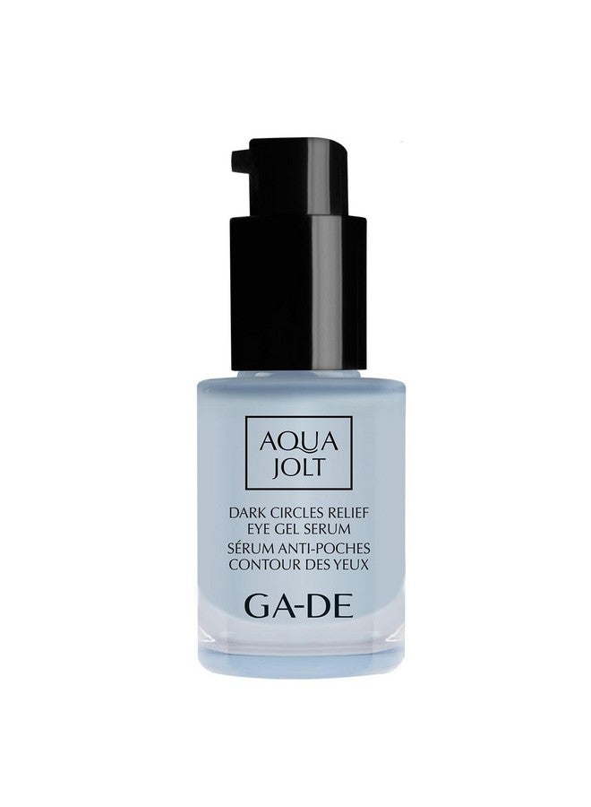 GA-DE Aqua Jolt Dark Circles Relief Eye Gel Serum Anti Aging Eye Cream For Puffiness And Bags Under Eyes Hydrating And Soothing 0.5 Oz - Image 2