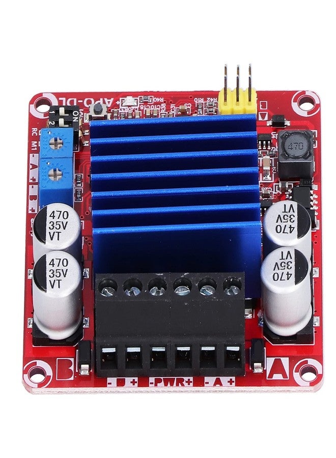 Walfront Motor Drive Board Fiberglass Dual‑Channel ESC Control Module Electronic Accessory DC 7‑24V APO‑DL for Model ESC/Smart car/Motor Speed/Commutation Control - Image 1