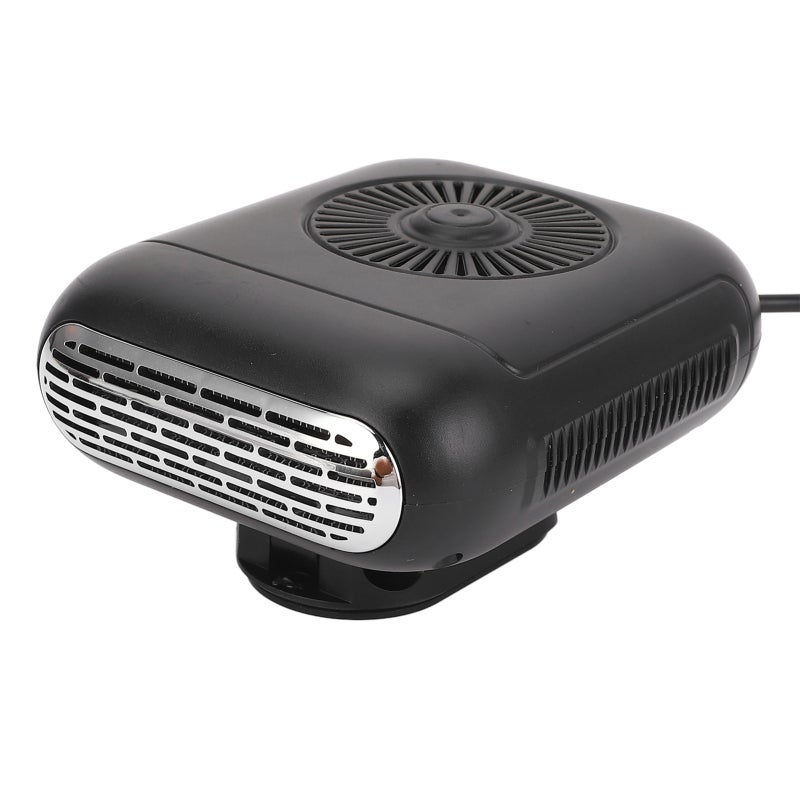 Car Heater 12V Power 2 Level Temperature Settings Portable Electric - Quiet Comfortable 360 Degree Adjustable Small Space Heater for Workplace Office Dormitory - Image 5