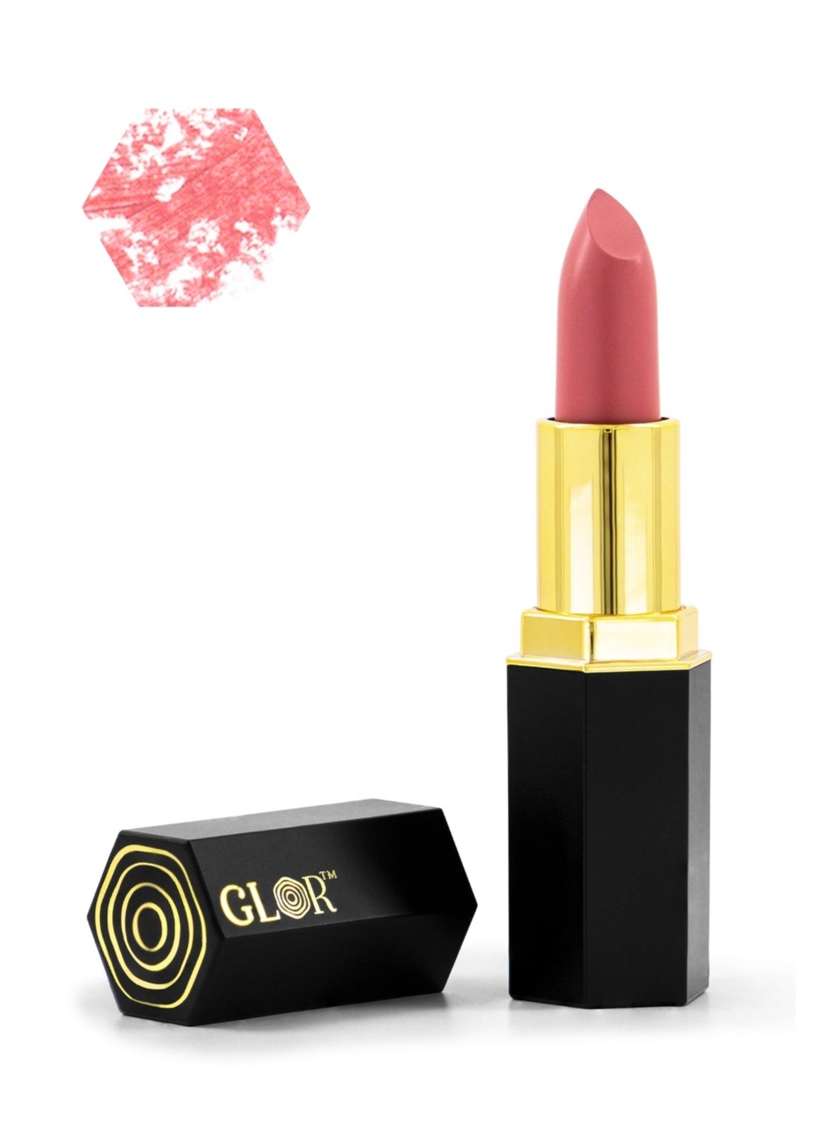 GLOR Glor Endless Charm Lipstick – Whispering Rose, Luxurious Moisture, Long-Lasting Intense Color, Vitamin E Enriched for Smooth, Hydrated Lips 