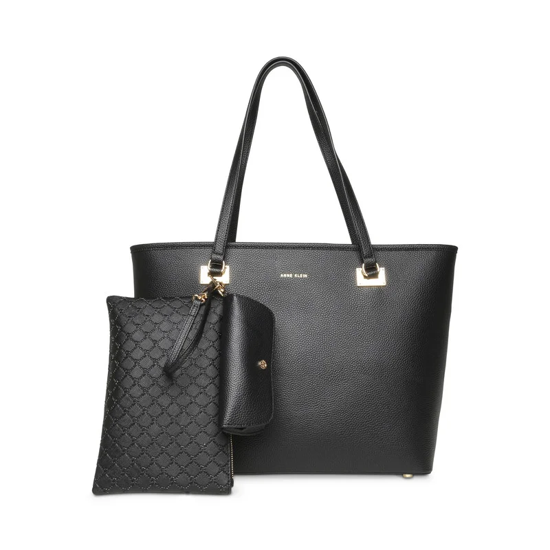 آن كلاين Anne Klein Black Women's Tote Bags