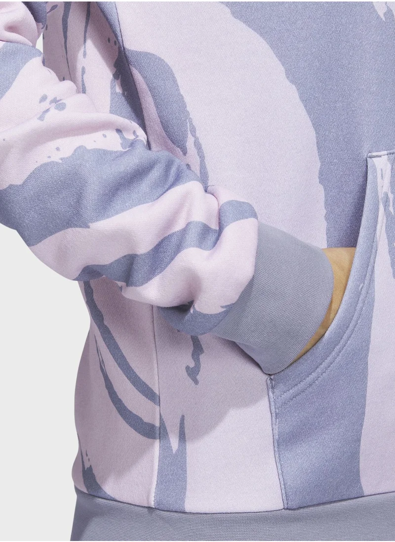 Adidas Luxe Aop Hoodie