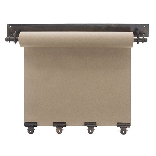 Kalalou NDE1100 Transitional Hanging Note Roll with 4 Clips in Bronze/Dark Finish, 21.00 inches - Image 5