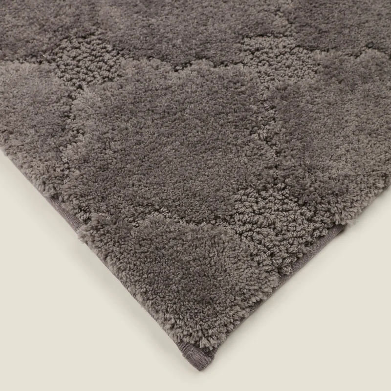 يسكن DWELL LUXURY DRYLON BATH MAT DARK GREY