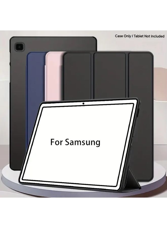 YT Blue Tablet Case For 10 4 Inch Foldable Protective Cover With Triple Bracket - Image 1