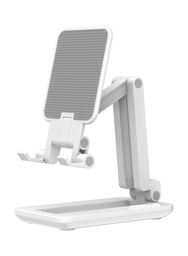 NIBEMINENT Foldable Desktop Smartphone Tablet Bracket White - Image 1