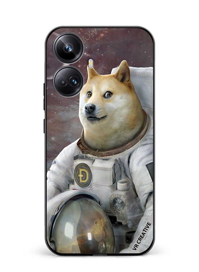 VR CREATIVE Protective Case Cover For Realme 10 Pro Plus Doge To Space Design Multicolour - Image 1