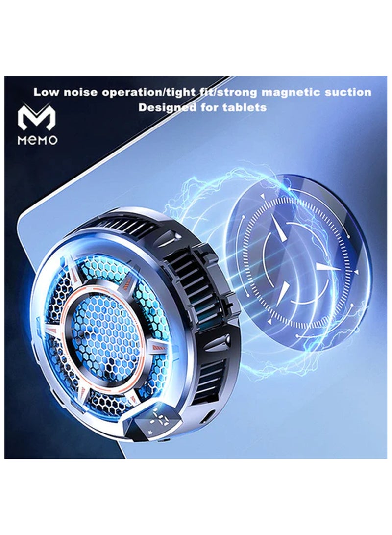 Memo CX05 Semiconductor Tablet Magnetic Back-clip Radiator For iPad Android Flat Universal 3 Speed ​​Regulation Cool Heatsink - Image 2