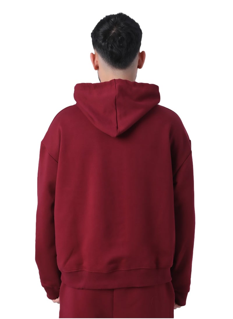 ASTK - Acid wash printed regular hoodie - Image 1