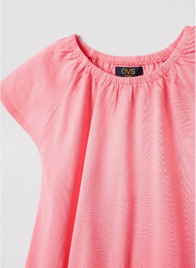 او في اس فستان بحافة مكشكشة - Image 3