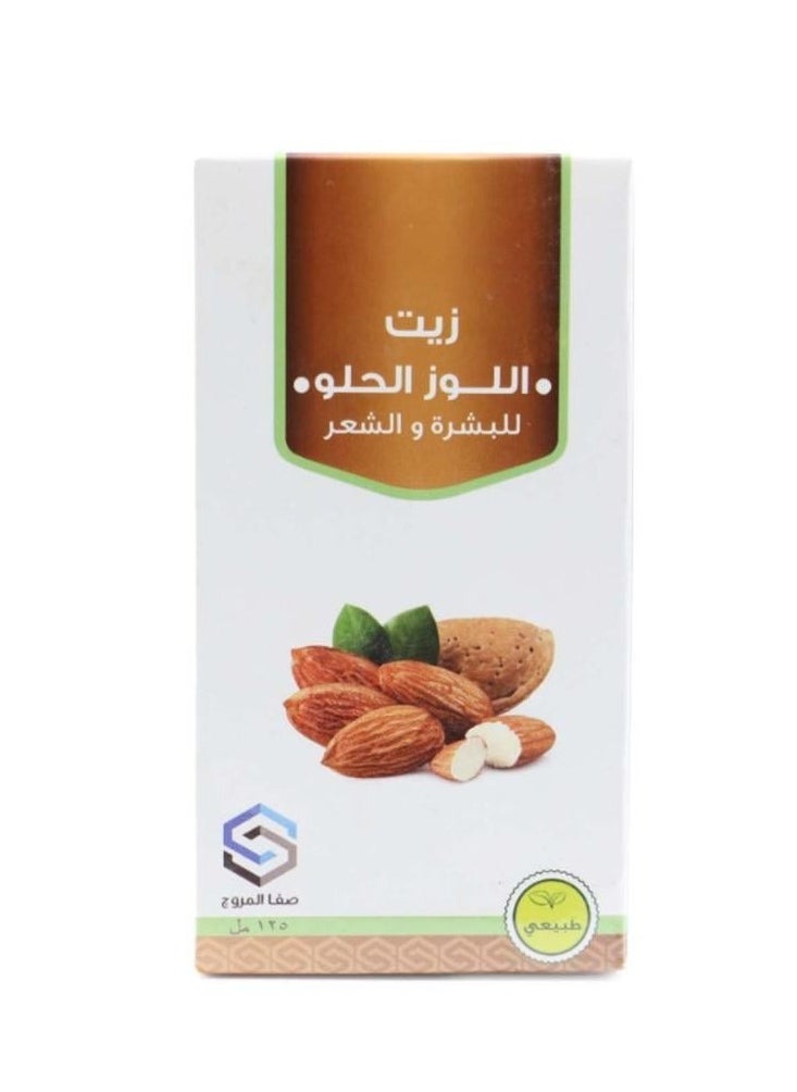 Safa Almurooj - Almonds Oil For Skin & Hair125ml - Image 1