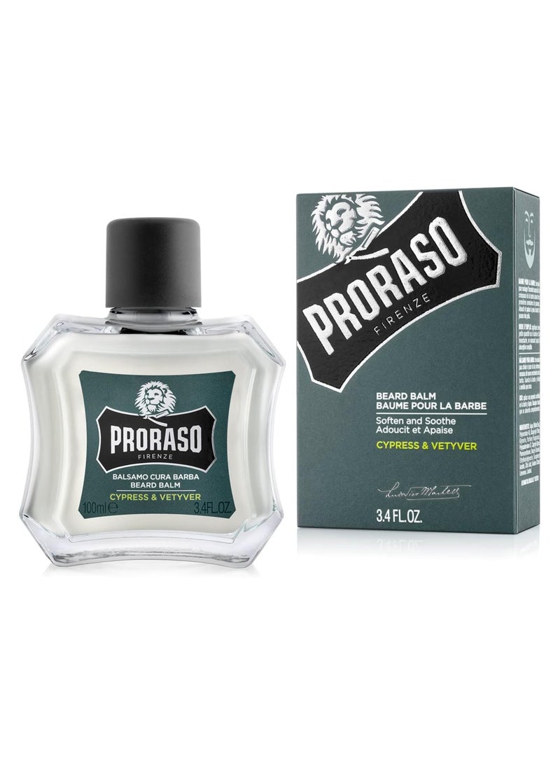 بروراسو بلسم اللحية برائحة السرو ونجيل الهند 100 مل - Image 1