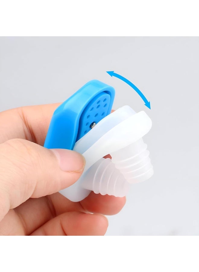 جهاز مضاد للشخير 2 في 1 مع منقّي هواء للأنف – مشبك أنف سيليكون لتحسين التنفس وتخفيف احتقان الأنف وتقليل الشخير للرجال والنساء - Image 5