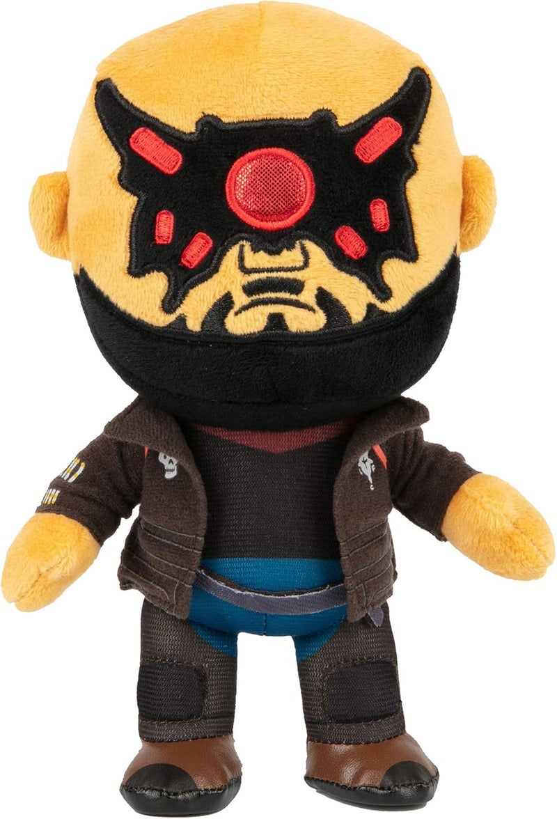 JINX Cyberpunk 2077 M8Z Royce Plush Stuffed Toy, Multi-Colored, 8.75" Tall - Image 2