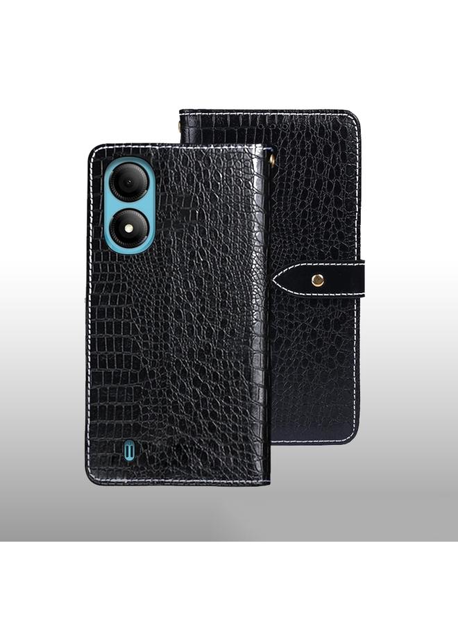 Case For ZTE Blade A33S Crocodile Texture Leather Phone Case