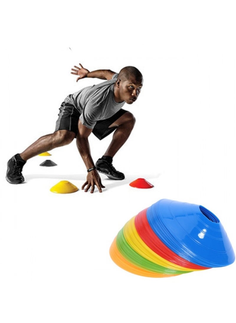 MDBuddy 50-PIece Fitness Training Speed Discs Cone with Holder and Bag  - Image 3