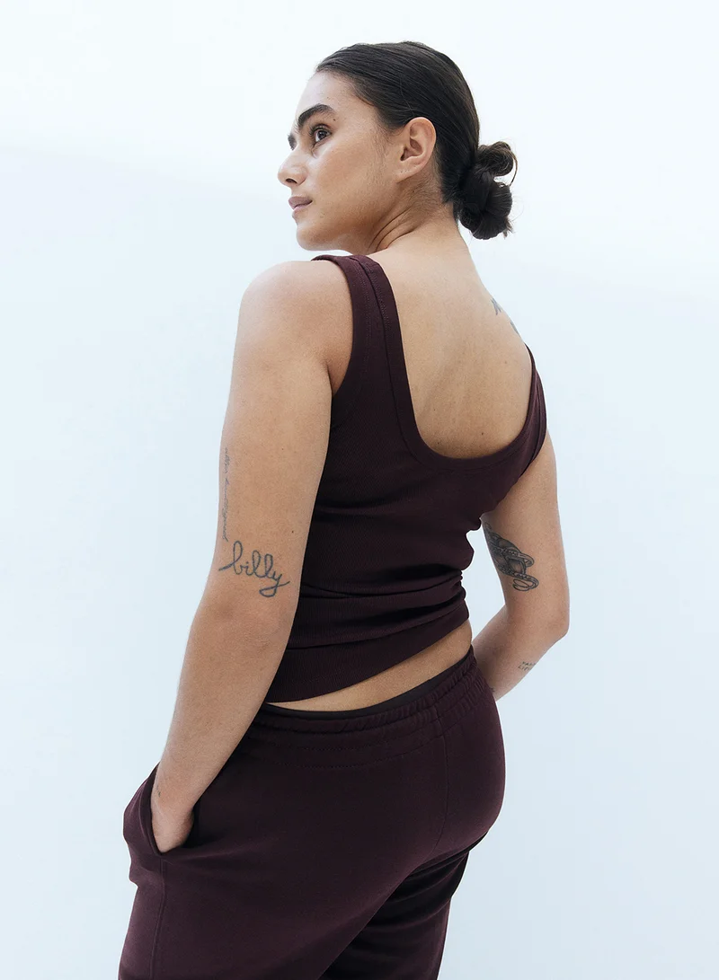H&M Ribbed Vest Top
