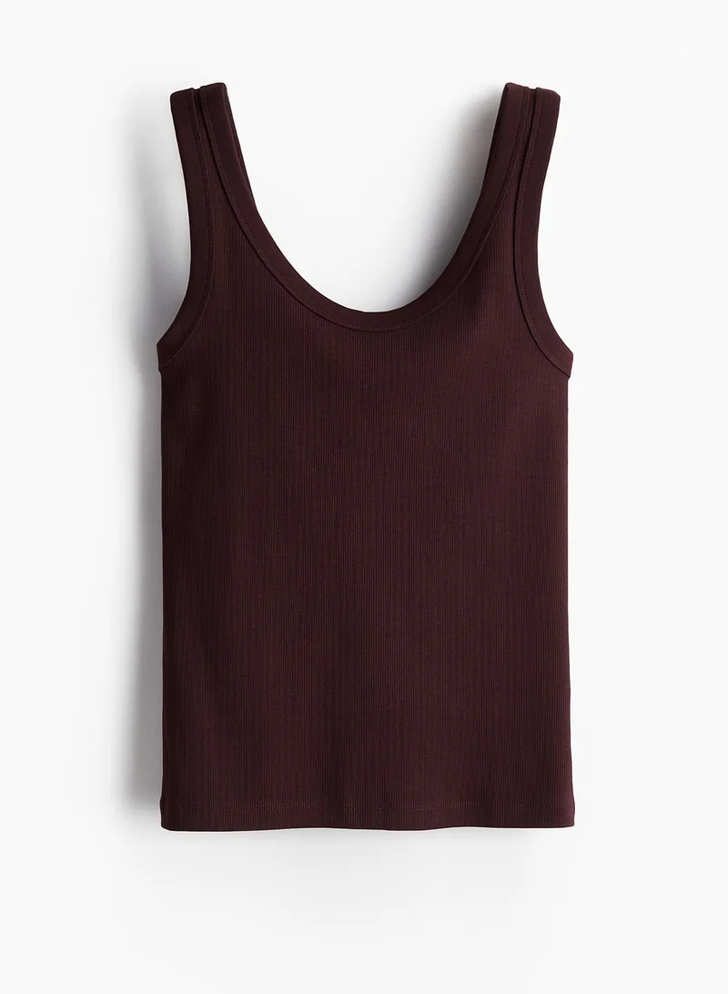 H&M Ribbed Vest Top