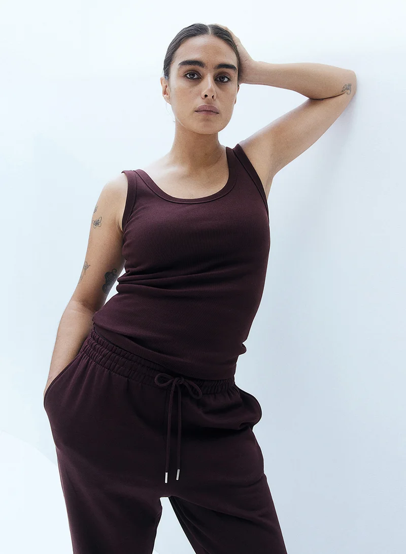 H&M Ribbed Vest Top