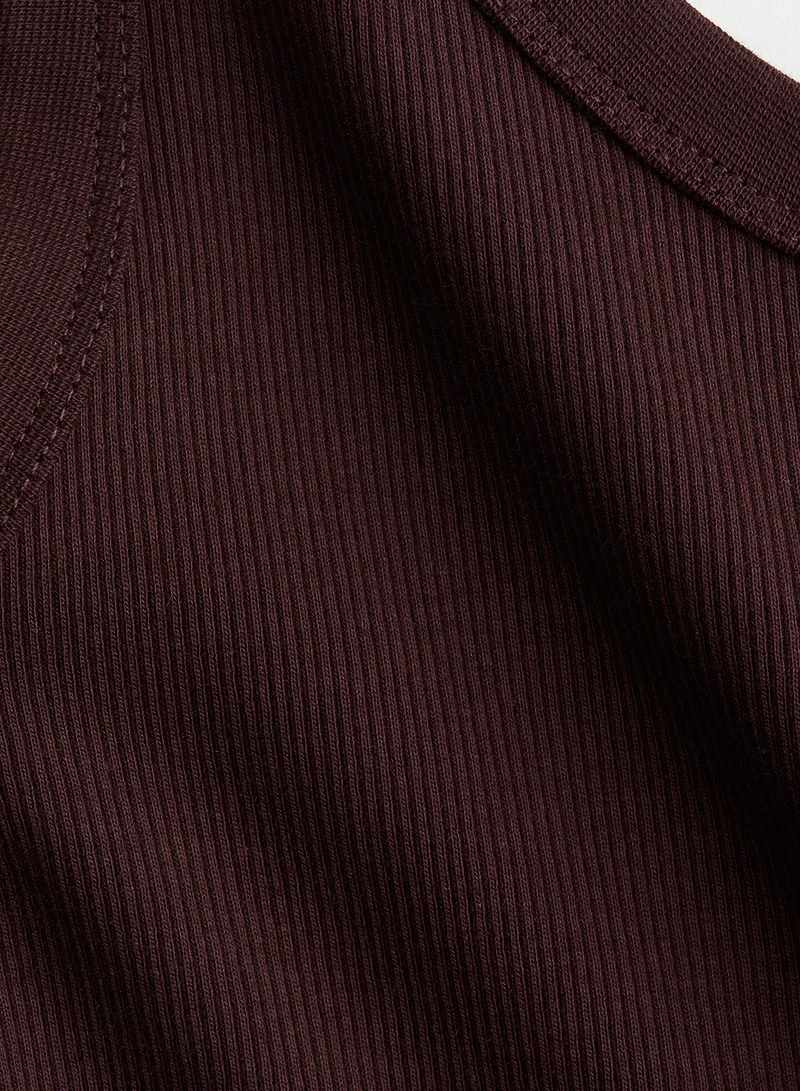 H&M Ribbed Vest Top