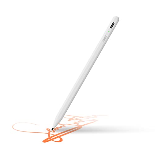 UOGIC Stylus for iPad 2018-2025, Uogic Pen with Bluetooth, Battery Level Display, Palm Rejection, for iPad 6/7/8/9/10th Gen, Pro 11"/12.9", mini 5th/6th, Air 3rd/4th/5th - Image 1